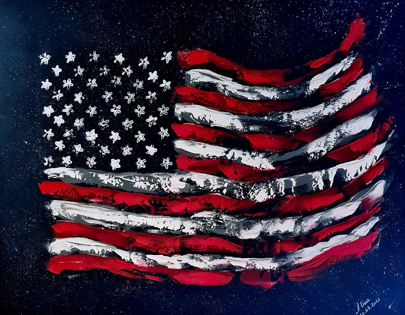 ArteDiAlina.com painting: The Patriot